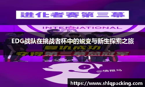 EDG战队在挑战者杯中的蜕变与新生探索之旅